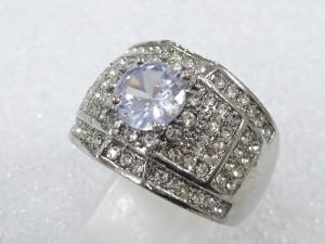 クリスタル　指輪(23.5号)